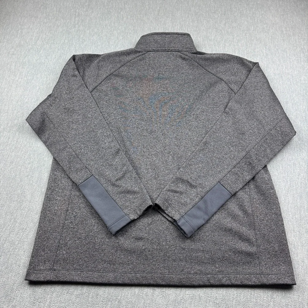 The North Face Men XL Gray Canyonlands Sweatshirt 1/4 Zip Pullover Hiking Jacket